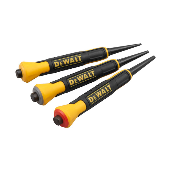 DeWALT Nail Set 3 Pc. Bi Material