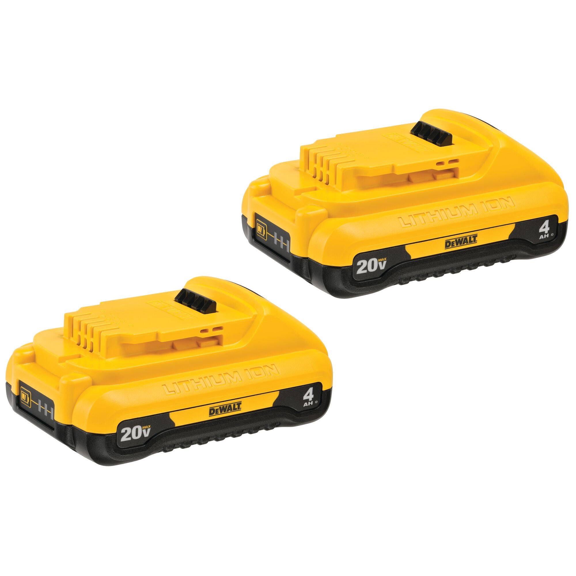 20 Volt XR DeWALT Batteries - 4aH 2 Pack