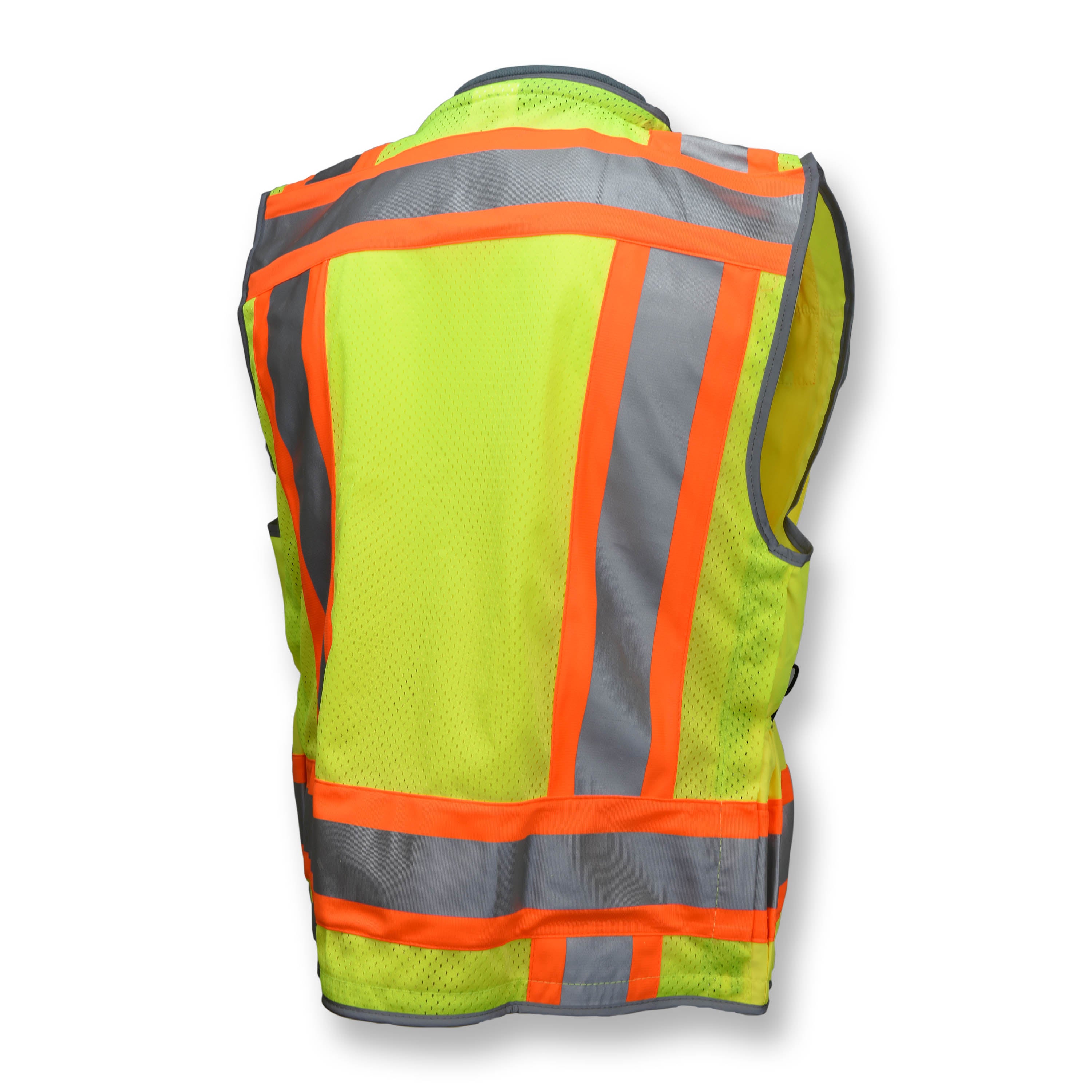 Radians SV55-2ZGD Class 2 Heavy Woven Two-Tone Green Mesh Engineer Safety Vest