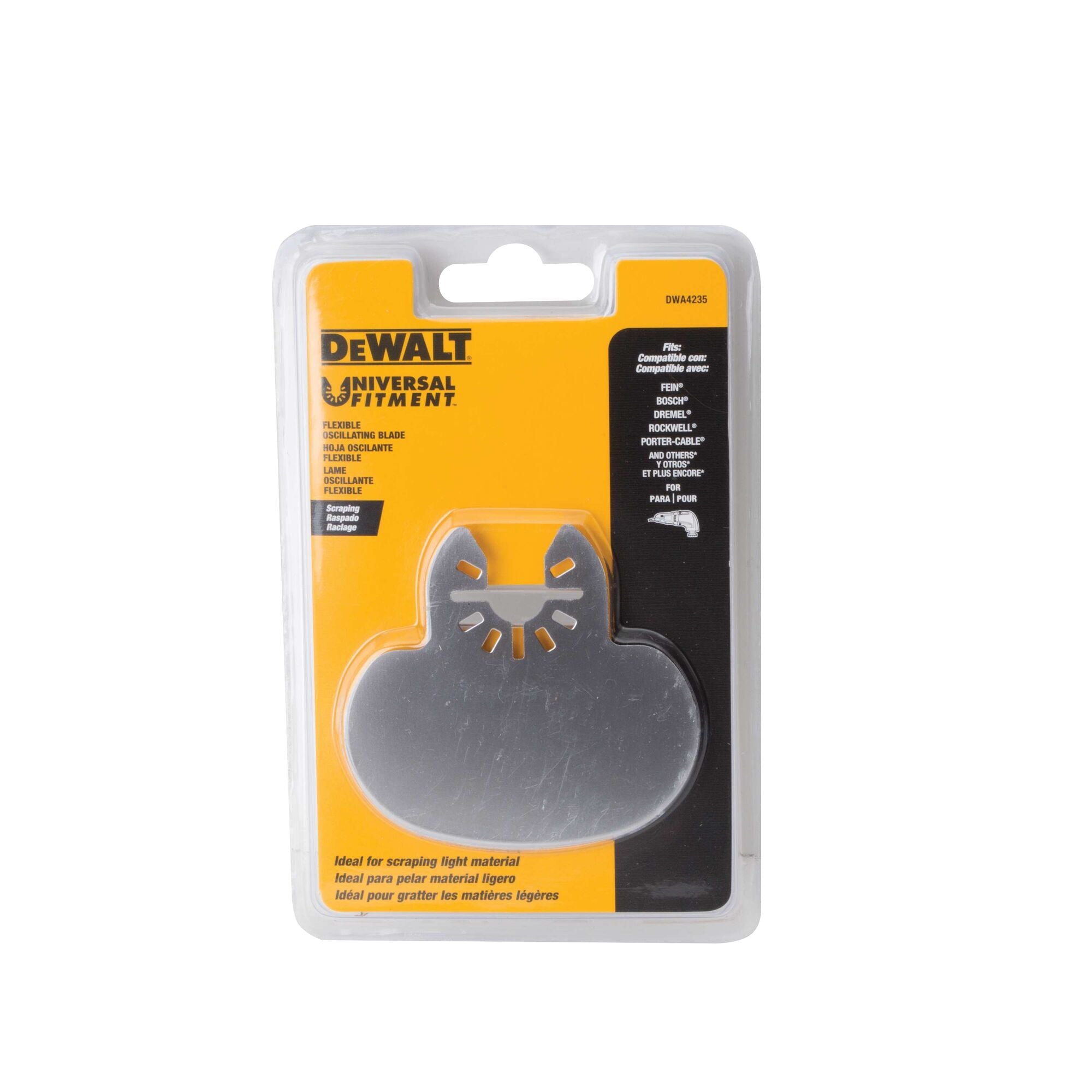 Dewalt oscillating discount tool scraper blade