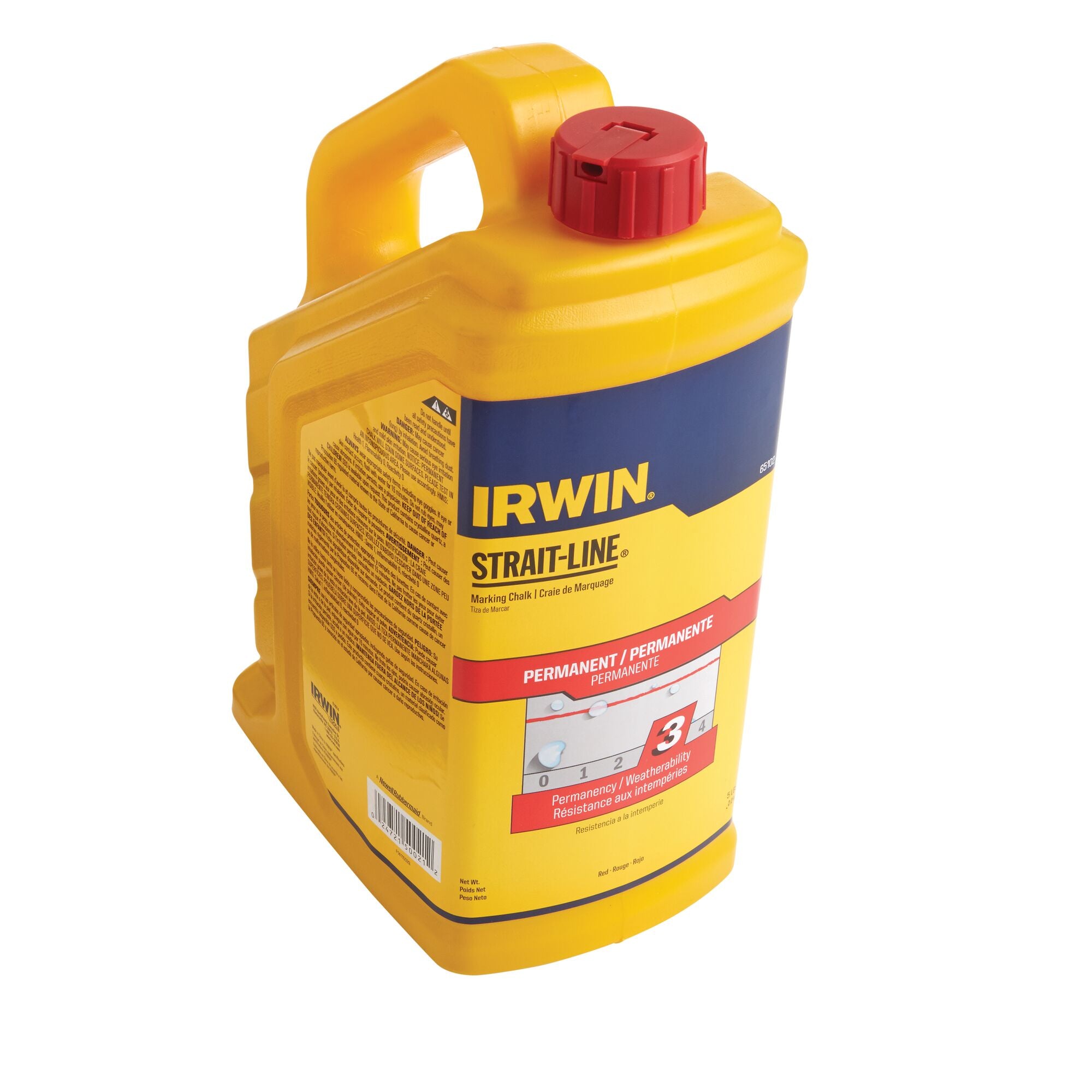 Irwin 65102 Red Permanent Chalk 5 Lb