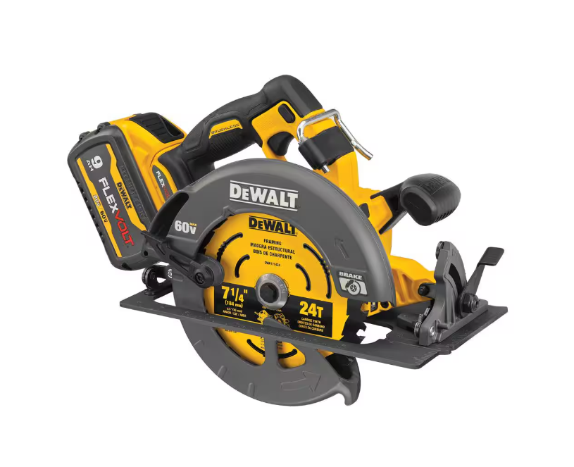 DeWALT DCS578B 60 Flex Volt XR 7 1/4" Circular Saw (Bare Tool)