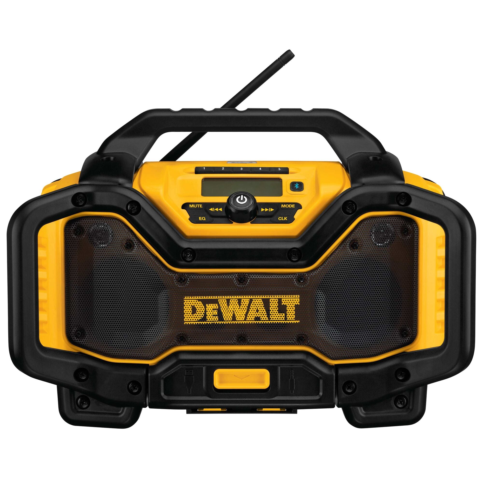 DeWALT Jobsite Radio Speaker with Bluetooth Built In Charger